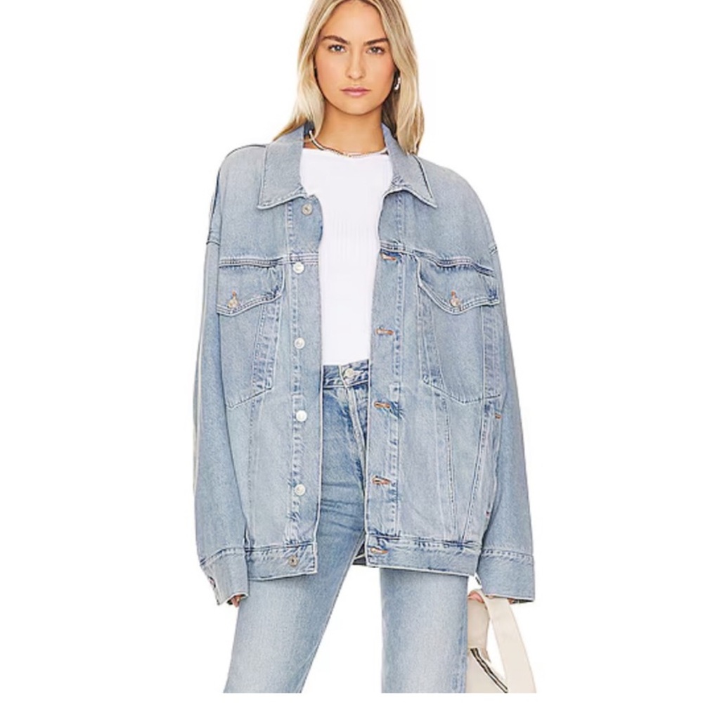 Agolde Wayne Oversized Denim Jacket